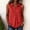 Red, variant on Harpily Cotton Linen Tank Tops for Women Sleeveless Half Button with Three Wooden Buttons Front Summer Casual Blouse Shirts