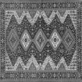 thumbnail image 1 of Ahgly Company Indoor Square Persian Gray Traditional Area Rugs, 6' Square, 1 of 1