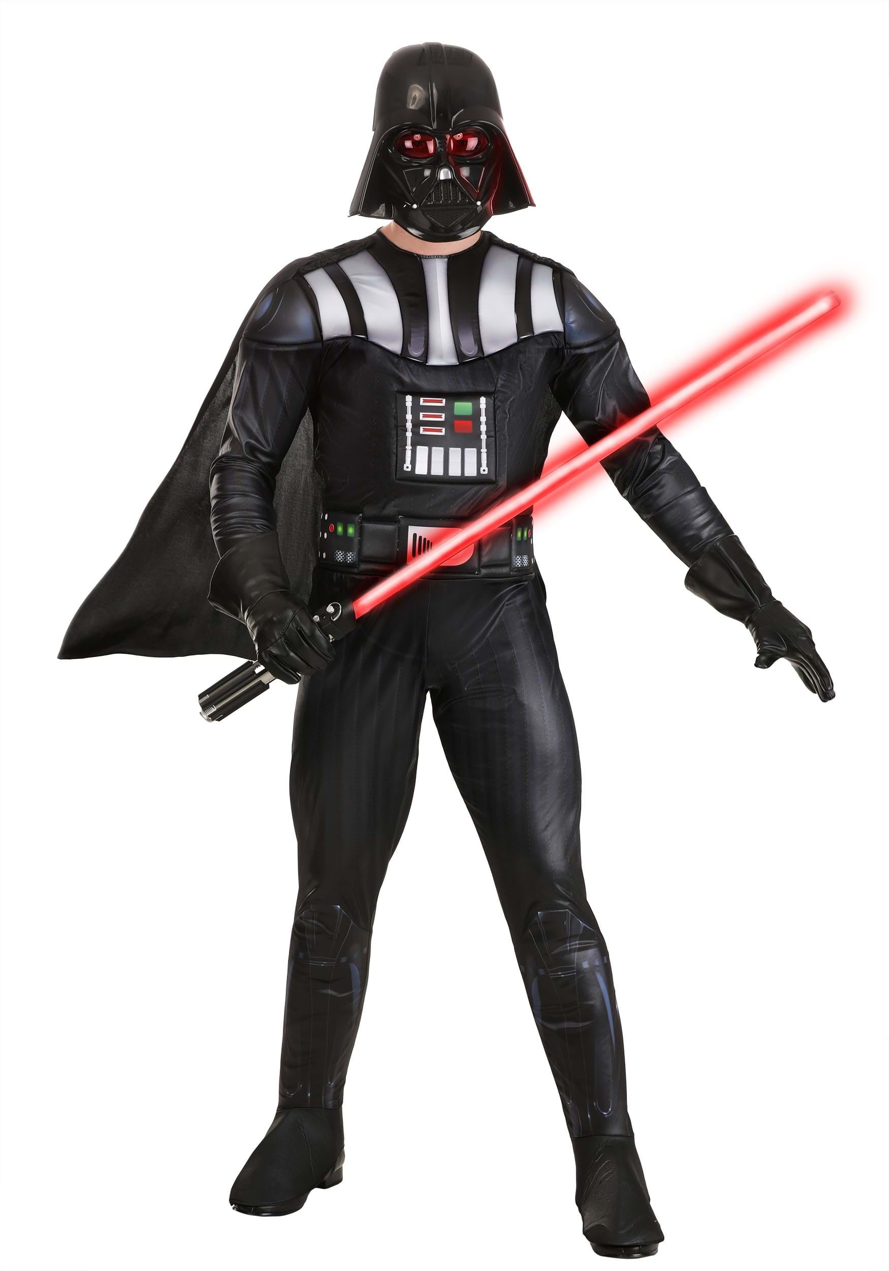 Jazwares Men's Darth Vader Star Wars Costume Jumpsuit Mask Cape