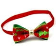 thumbnail image 1 of Collar de pajarita para mascotas Billuyoard pequeño Navidad ajustable para perros y gatos, 1 of 6