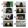 thumbnail image 3 of 1200 Degree 1-3 KG Portable Fast Heating Temperature Control Induction Melting Furnace Gold Smelting Machine Jewelry Making Tool ,Easy to Use, 3 of 3