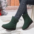 thumbnail image 5 of OKBOP Women's Walking Boots Side Zip Chunky Sole Round Toe Comfort, 5 of 5