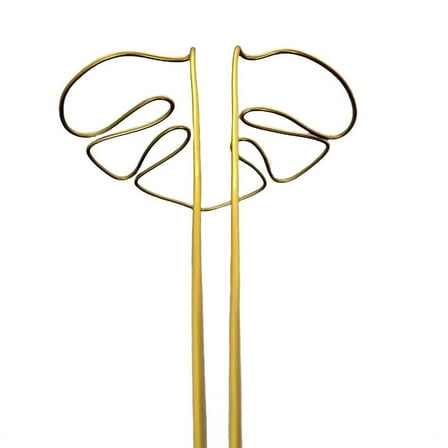 Monstera Shaped Plant Support Reusable Sturdy Alloy Plant Stem Support Holder Plant Retaining Support Herbs Vegetables D