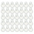 thumbnail image 1 of 100 Pieces DIY Dog Tags Multipurpose Craft Prop Handicraft Material Small  Pendant Accessory Key Craft Props, 1 of 9