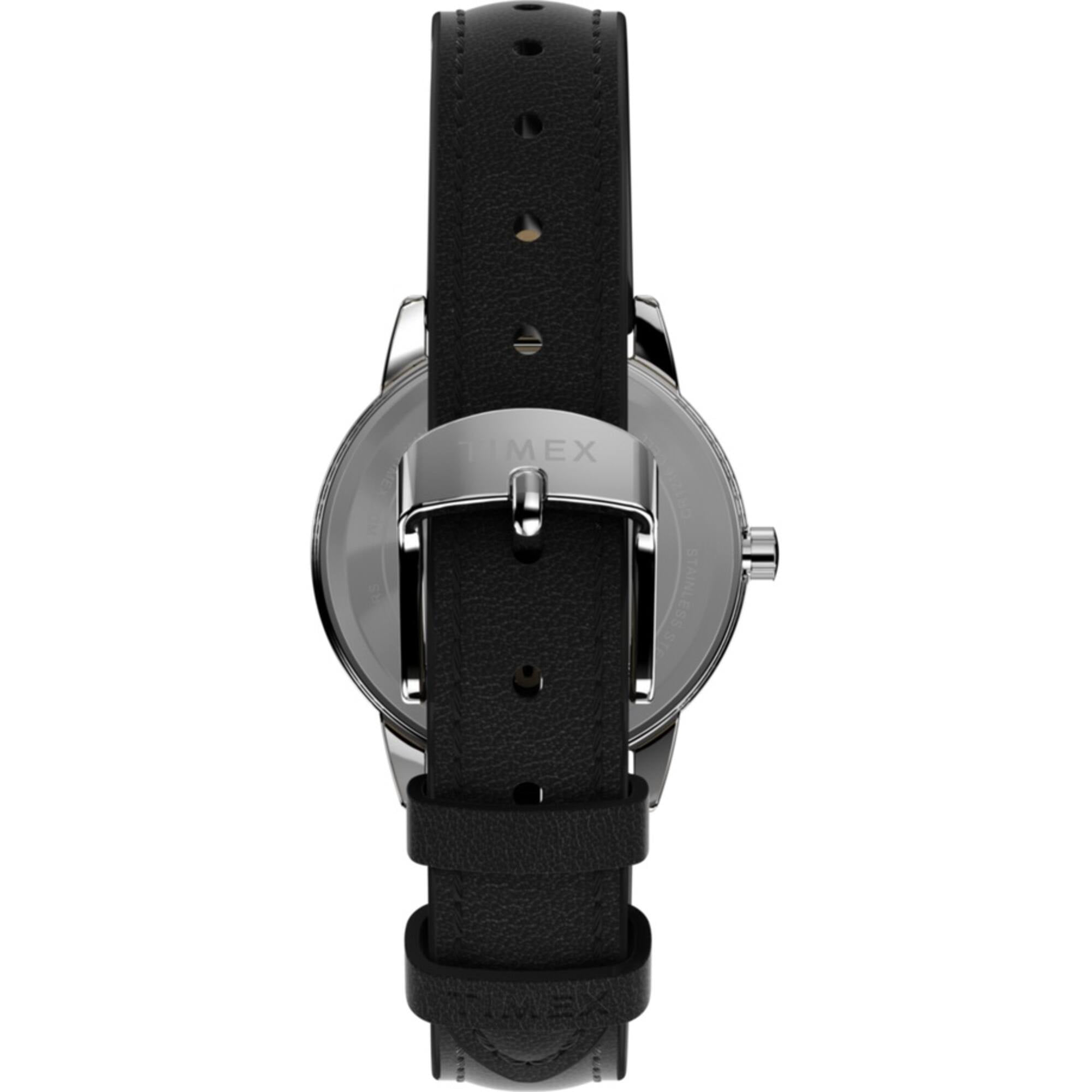 Timex TW2W32500 Women's Easy Reader Eco-Friendly Black Strap Watch