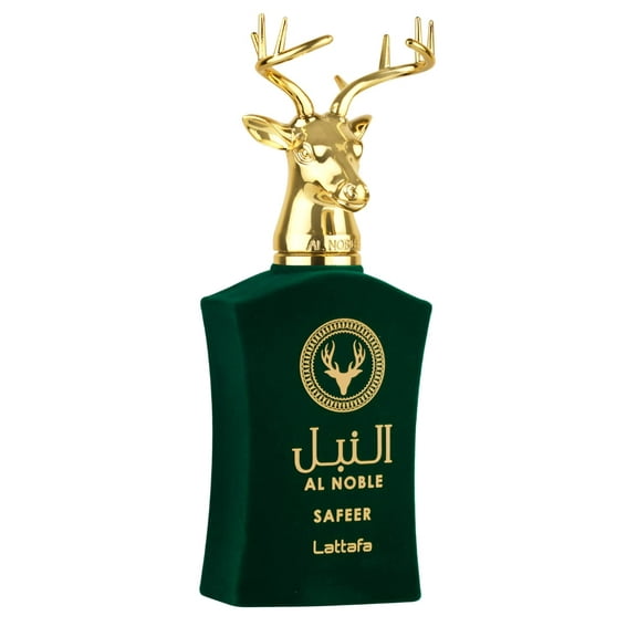Lattafa Al Noble Safeer Eau de Parfum Spray for Unisex, 3.4 Ounce