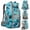 Blue Camo, variant on 45L Hiking Backpack Travel Backpack Lightweight Outdoor Daypack Camping Backpack for Men Women (Blue Camo)