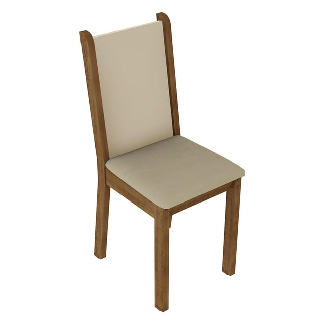 Kit 6 Sillas de Comedor 4291 Madesa MCS Beige