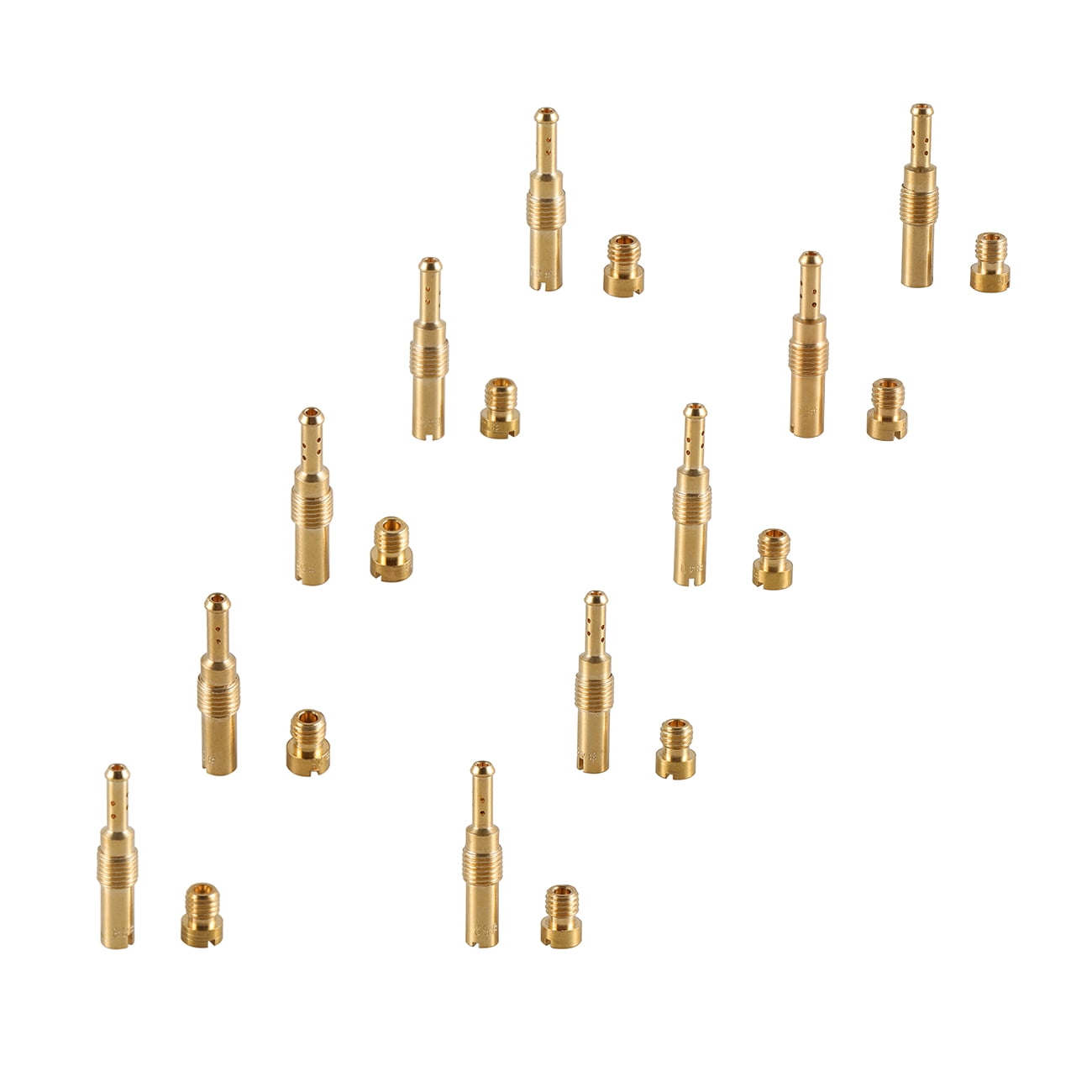 20 x Carburetor Main Jet Kit Slow Pilot Jet Set Kit For PWK Keihin