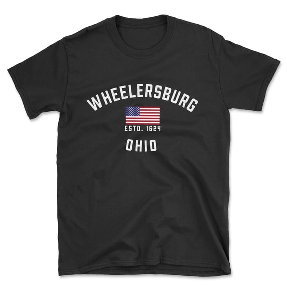 Wheelersburg Ohio Patriot Men's Cotton T-Shirt