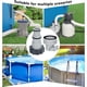 thumbnail image 5 of Kit Adaptador Manguera Piscina, 2 Tipos Conector Manguera Bomba Piscina para Mangueras 1,5 y 1,25 Pulgadas para Piezas Repuesto Piscina Sobre el Suelo, 5 of 5