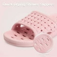 thumbnail image 6 of BadPiggies Shower Shoes for Women Men, Quick Drying Non Slip Bath Slippers Clouds Slide Sandal with Drain Holes, 6 of 9