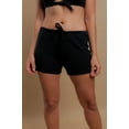 thumbnail image 4 of Women's Cottonique W22220N Latex Free Organic Cotton Boyleg Panty - 2 Pack (Black 6), 4 of 5
