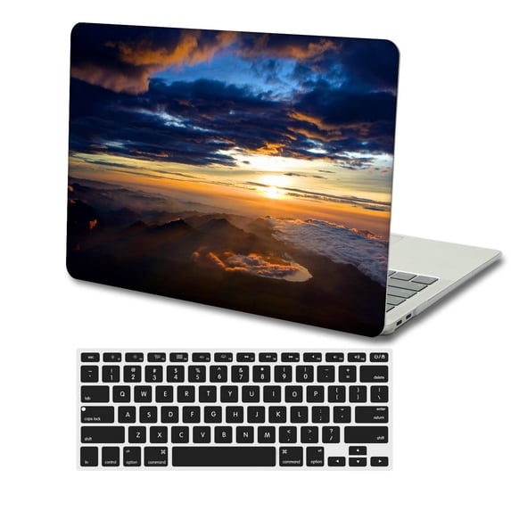 KSK KAISHEK Hard Case Cover Compatible with 2019 - 2016 Release Newest MacBook Pro 15" with Retina Display Touch ID + Black Keyboard Cover Model: A1990 A1707 Colorful B 1120