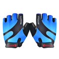 thumbnail image 3 of Naiovety Guantes deportivos de marca de medio dedo, guantes de bicicleta Unisex, guantes de esponja para deportes de ciclismo, guantes transpirables para Ciclismo azul L Naiovety HW4064-07, 3 of 5