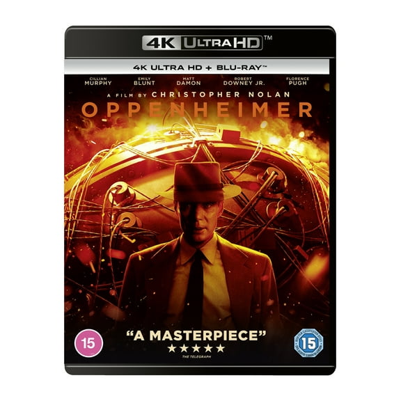 Oppenheimer (4K Ultra HD) Benny Safdie Cillian Murphy Emily Blunt Florence Pugh Matt Damon