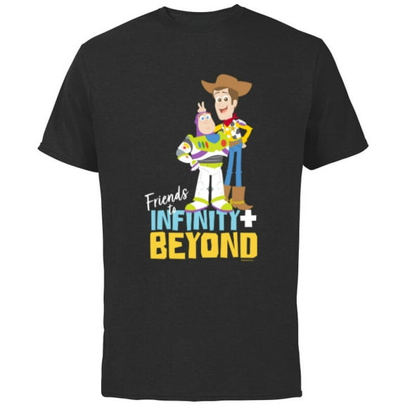 Disney and Pixar’s Toy Story Friends to Infinity and Beyond - Short Sleeve Cotton T-Shirt for Adults - Customized-Royal Heather