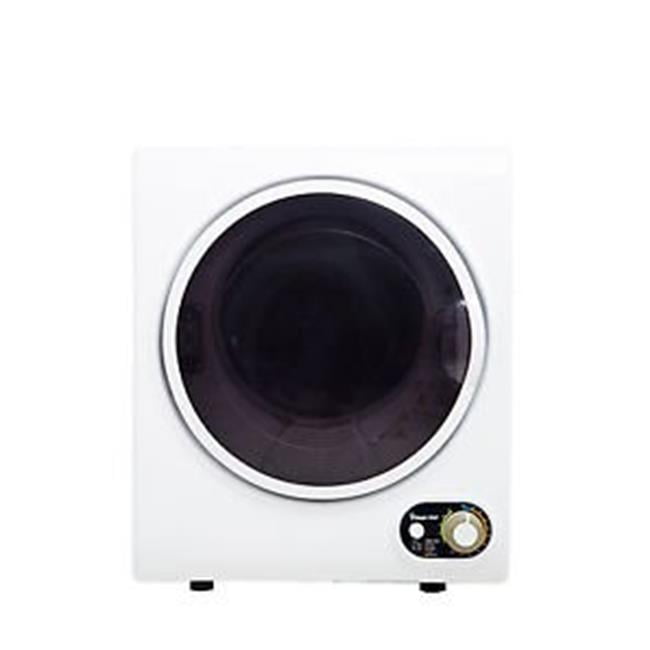 Compact 1.5 Cubic ft Electric Dryer White