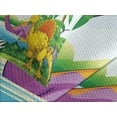 thumbnail image 4 of Ambesonne Nature Quilted Bedspread Set 3 Pcs, Dinosaurs in the Jungle, King Size, Multicolor, 4 of 5