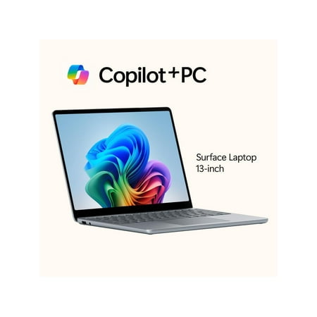 Microsoft - Surface Laptop - Copilot+ PC - 13" Touch-Screen - Snapdragon X Plus - 16GB - 512GB SSD (Latest Model) - Ocean