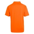 thumbnail image 3 of Men's Cutter & Buck Orange Fresno Grizzlies Prospect Textured Stretch Polo, 3 of 3