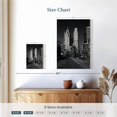 thumbnail image 3 of Elephant Stock Gooderham Flatiron Building Ii Wall Art - Vertical Canvas Wall Art - Living Room Wall Decor - Architecture Canvas - Gray And Black Decor By Brian Carson - 16" x 24", 3 of 5