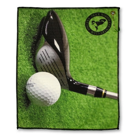 Custom Golf Towel, Personalized Golf Towel, Premium Waffle Weave Material, Durable and Machine Washable 15 x 18 inches