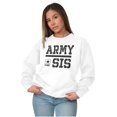 thumbnail image 3 of US Army Sis Military Star Logo Women Crewneck Sweatshirt Brisco Brands S, 3 of 6