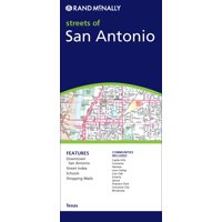 Folded Map San Antonio