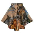 thumbnail image 4 of The Lion King Kids Flannel Wearable Blanket, Warm Shawl Blanket Comfy Poncho Throw with Buttons for Boys Girls, 4 of 7