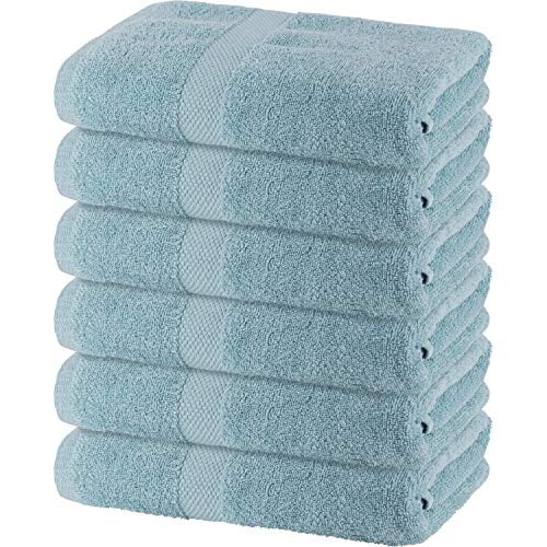 Details about   12 PIECES NEW GRAY BATH TOWEL DOBBY BORDERED 22"X44" 6LBS 