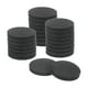 thumbnail image 1 of Deslizadores de muebles, almohadillas de fieltro autoadhesivas redondas, protectores de suelo para patas de muebles de madera dura 1.5" 24 piezas, 1 of 5