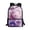 Pink Axolotl Print, variant on Tropical Sloth Print School Backpack for Students Adjustable Padded Shoulder Straps Multi Front Storage Pockets Lightweight Water Resistant Bookbag for Outdoor Day Trips