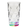 thumbnail image 2 of Merritt Radiance Rainbow Reflections Acrylic Tumblers, 10oz, Set of 4, Clear, 2 of 2