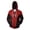 Black, variant on Adults Spider Cosplay Zip Hoodie Jacket Relaxed Fit Long Sleeve Sweatshirt with Pockets for Everyday Party