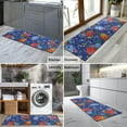 thumbnail image 2 of Pioneer Flower Floral Print Pattern Kitchen Rug Mat,Kitchen Runner Rugs Non Skid Washable,Decorative Kitchen Floor Mats for Kitchen,Sink,Laundry,17"X47", 2 of 5