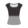 thumbnail image 6 of Cute Summer Crop Tops for Women Shirts for Women Dressy Casual Summer Short Sleeve Button Up Shirts for Women Cropped, 6 of 7