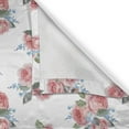 thumbnail image 4 of Ambesonne Vintage Rose Window Valance, Classy Flowers Bouquet, 54" X 18", Pale Pink White, 4 of 5
