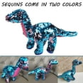 thumbnail image 2 of Sequin Dragon Plush Toy Cartoon Doll Toys Space Dinosaur Plush Toy for Adult Kids Birthday Gifts, 2 of 6