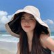 thumbnail image 5 of Fashion Summer Mens Bucket Hat UV Protection Sun Hats Soft Foldable Wide Brim Outdoor Beach Panama Cap Fisherman Cap, 5 of 5