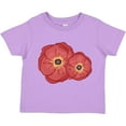 thumbnail image 3 of Inktastic Red Poppy Flowers Boys or Girls Toddler T-Shirt, 3 of 5