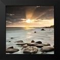 thumbnail image 2 of Frank, Assaf 12x12 Black Modern Framed Museum Art Print Titled - Nordic Sunset, 2 of 5