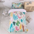 thumbnail image 1 of 3D Geometric Colorful Abstract Quilt Cover Set Bedding Set Duvet Cover, 1 of 7