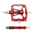 thumbnail image 4 of UPANBIKE Mountain Bike Pedals MTB Pedals Bicycle Flat Pedals Aluminum 9/16" Sealed Bearing Lightweight Platform for Road Mountain BMX MTB Bike, 4 of 7