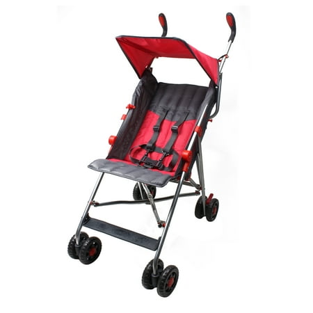 Wonder Buggy Taylor Umbrella Stroller With Flat Canopy - Solid (Best Side By Side Buggy)