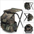 thumbnail image 5 of Silla de Enfriamiento con Mochila, Asiento Plegable Portátil, Taburete Ligero para Pesca, Equipo para Exteriores para Acampar, Viajar y Hacer Senderismo, 5 of 5