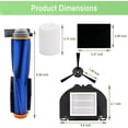 thumbnail image 5 of RV2310AE Replacement Parts for Shark AV2310AE RV2310AE RV2320S UR2350AE RV2300S Matrix Robot Vacuum Cleaner 1 Main Brush Roller 1 Sets Foam Filters 1 Filters 2 Side Brushes (Not For RV2300), 5 of 6