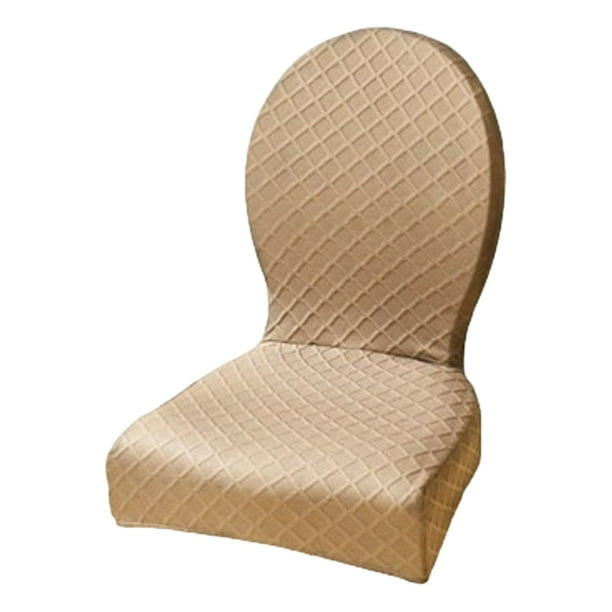 Advancent Funda elástica para silla de cocina, elegante, fácil de limpiar, 80, excelente mano de obra Decoración del hogar caqui