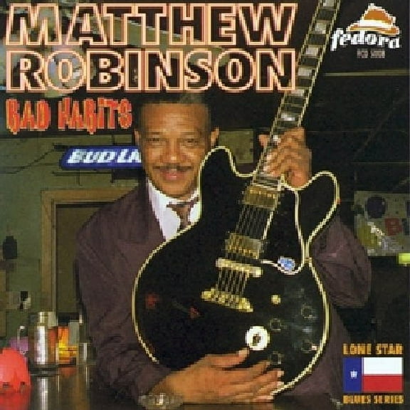 Matthew Robinson - Bad Habits - Blues - CD