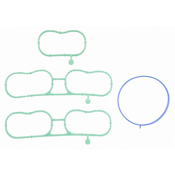 Lower Intake Manifold Gasket Set - Compatible with 2006 - 2010 Hummer H3 2007 2008 2009